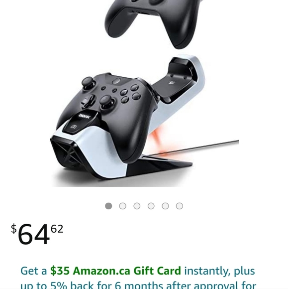 BIONIK power stand xbox controller charge station for two controllers - Picture 3 of 3